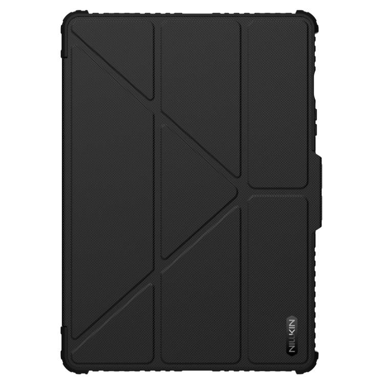 NILLKIN Bumper Pro Multi-angle Folding Style Tablet Leather Case, For Samsung Galaxy Tab S10 FE, For Samsung Galaxy Tab S9 FE+, For Samsung Galaxy Tab S9 Ultra, For Samsung Galaxy Tab S9+