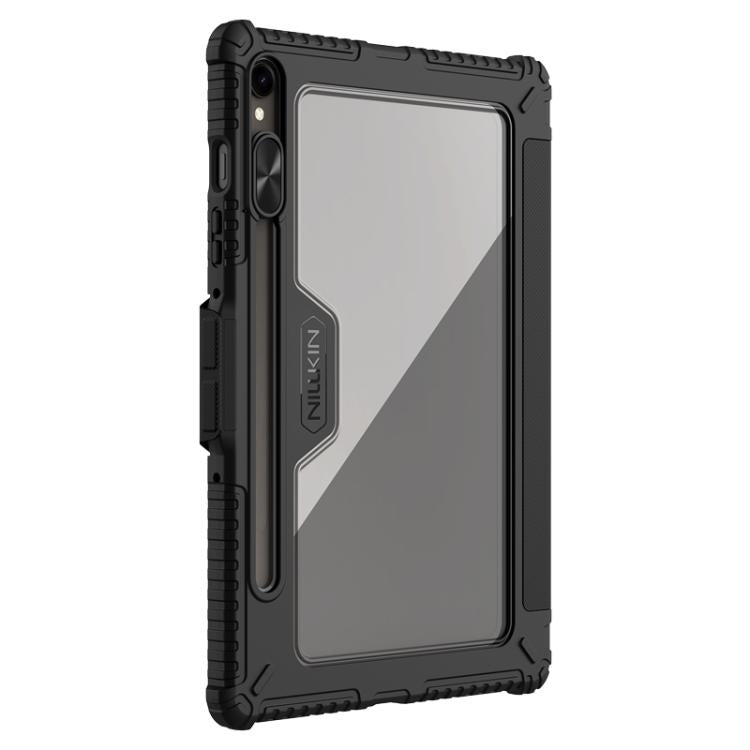 NILLKIN Bumper Pro Multi-angle Folding Style Tablet Leather Case, For Samsung Galaxy Tab S10 FE, For Samsung Galaxy Tab S9 FE+, For Samsung Galaxy Tab S9 Ultra, For Samsung Galaxy Tab S9+