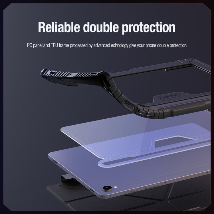 NILLKIN Bumper Pro Multi-angle Folding Style Tablet Leather Case, For Samsung Galaxy Tab S10 FE, For Samsung Galaxy Tab S9 FE+, For Samsung Galaxy Tab S9 Ultra, For Samsung Galaxy Tab S9+