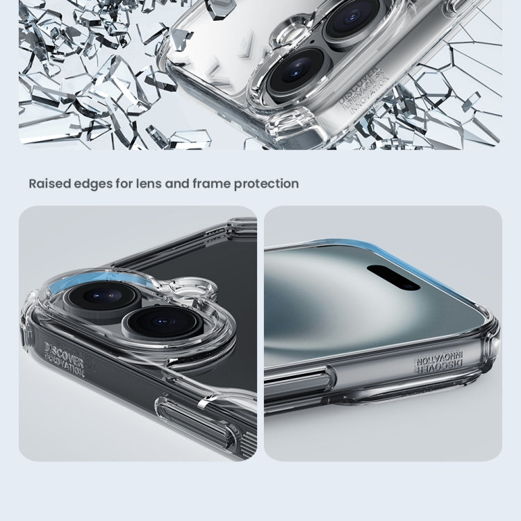 NILLKIN Ultra Clear Magsafe PC + TPU Phone Case, For iPhone 16 Pro Max, For iPhone 16 Pro, For iPhone 16 Plus, For iPhone 15 Pro Max, For iPhone 15 Pro, For iPhone 15 Plus, For iPhone 15