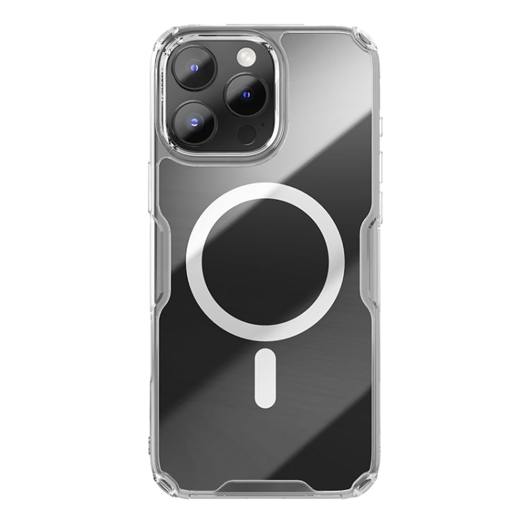 NILLKIN Ultra Clear Magsafe PC + TPU Phone Case, For iPhone 16 Pro Max, For iPhone 16 Pro, For iPhone 16 Plus, For iPhone 15 Pro Max, For iPhone 15 Pro, For iPhone 15 Plus, For iPhone 15