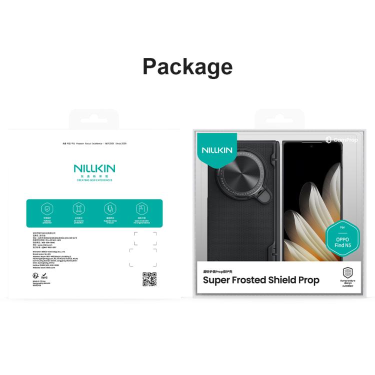 NILLKIN Frosted Prop PC + TPU Phone Case, For OPPO Find N5, For OPPO Find N3/OnePlus Open