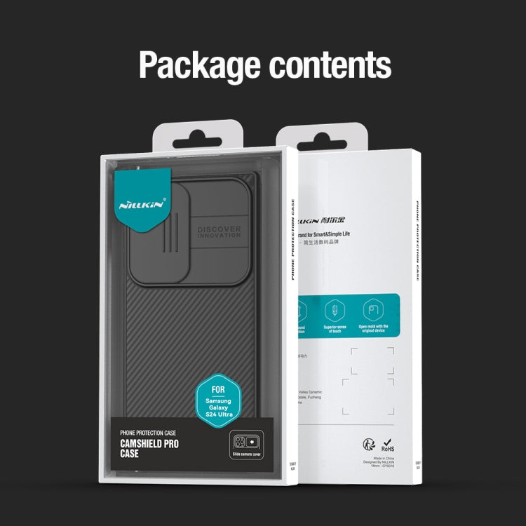 NILLKIN Black Mirror Pro Series Camshield PC Phone Case, For Samsung Galaxy S24 Ultra 5G, For Samsung Galaxy A55, For Samsung Galaxy A35, For Samsung Galaxy S24+ 5G, For Samsung Galaxy S24 5G