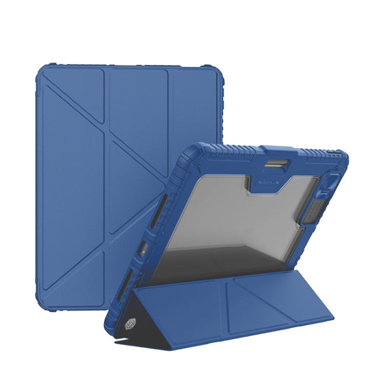 NILLKIN Bumper Pro Multi-angle Folding Style Tablet Leather Case, For iPad Pro 13 2025 / 2024, For iPad Pro 11 2025 / 2024, For iPad Air 13 2024 / 2025