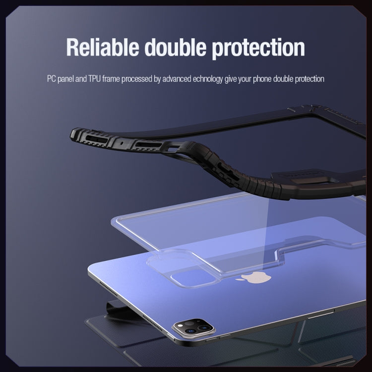 NILLKIN Bumper Pro Multi-angle Folding Style Tablet Leather Case, For iPad Pro 13 2025 / 2024, For iPad Pro 11 2025 / 2024, For iPad Air 13 2024 / 2025