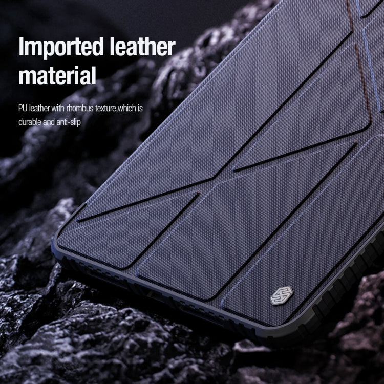 NILLKIN Bumper Pro Multi-angle Folding Style Tablet Leather Case, For iPad Pro 13 2025 / 2024, For iPad Pro 11 2025 / 2024, For iPad Air 13 2024 / 2025