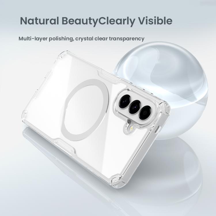 NILLKIN Ultra Clear Magnetic PC + TPU Phone Case, For Samsung Galaxy A56 5G, For Samsung Galaxy A55