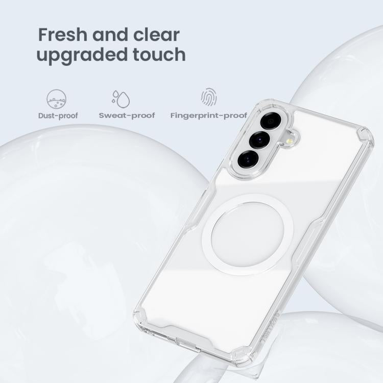 NILLKIN Ultra Clear Magnetic PC + TPU Phone Case, For Samsung Galaxy A56 5G, For Samsung Galaxy A55