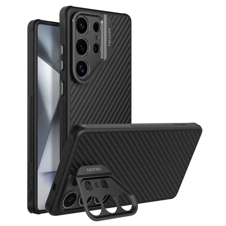 NILLKIN Aramid Fiber Fine Hole Phone Case, For Samsung Galaxy S25 Ultra 5G, For Samsung Galaxy S24 Ultra 5G