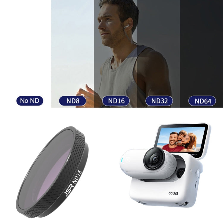 For Insta360 GO 3S JUNESTAR Camera Lens Filter, MCUV, CPL, ND8, ND16, ND32, ND64, NIGHT, STAR, Adjustable CPL, 2 in 1 UV, 3 in 1 UV, 3 in 1 CPL ND8-16, 4 in 1 NDPL, 4 in 1 ND, 6 in 1 STAR CPL ND, 6 in 1 Adjustable, 8 in 1 UV CPL ND NIGHT