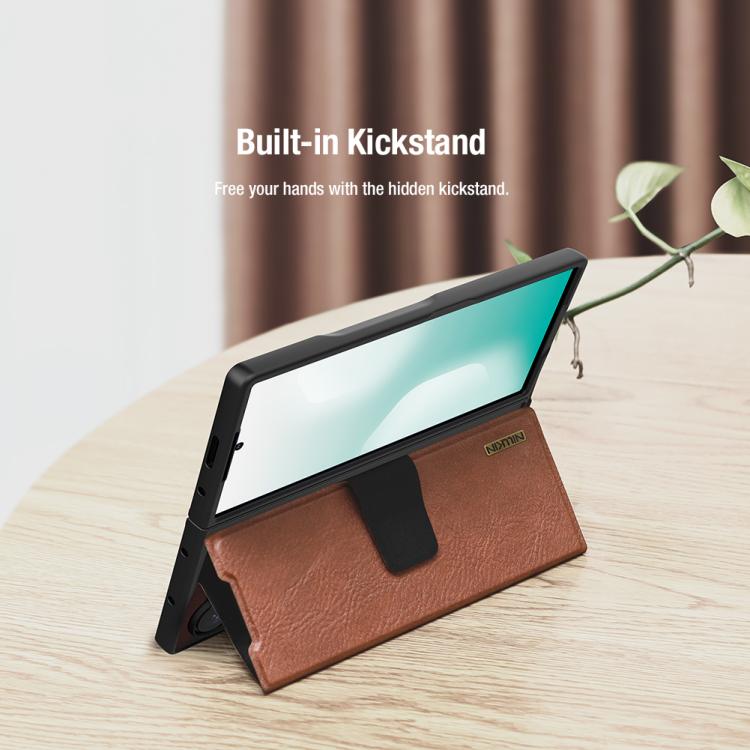 NILLKIN Ogg Leather Phone Case, For Samsung Galaxy Z Fold7 5G, For Samsung Galaxy Z Fold6 5G