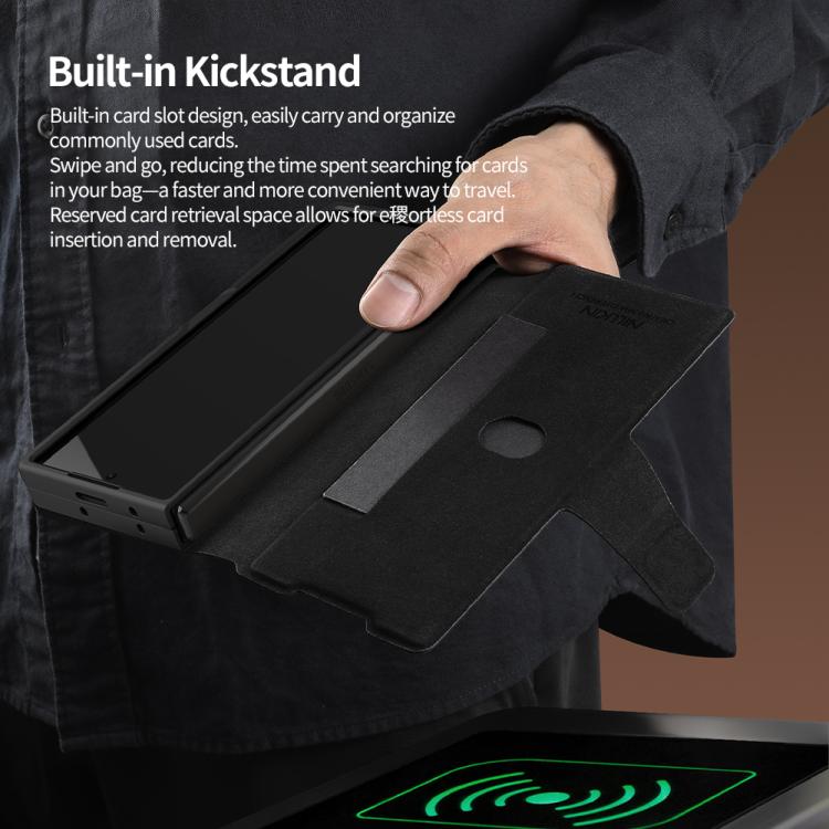 NILLKIN Ogg Leather Phone Case, For Samsung Galaxy Z Fold7 5G, For Samsung Galaxy Z Fold6 5G