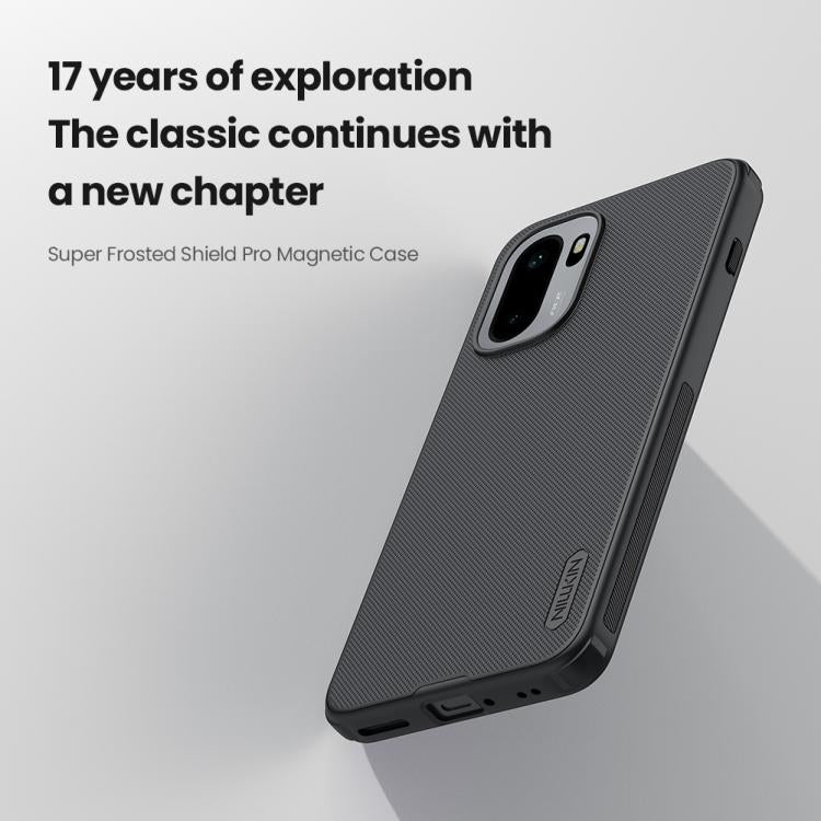 NILLKIN Frosted Shield Pro Magnetic Phone Case, For OnePlus Ace 6, For OnePlus Nord 5 / Ace 5 Ultra, For OnePlus Ace 3 Pro