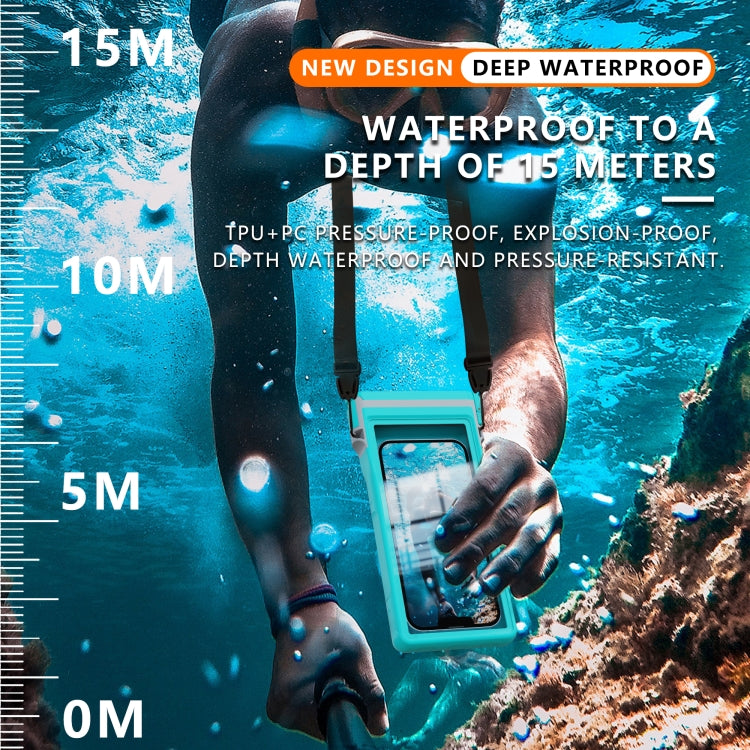 RedPepper 15m Depth Waterproof Phone Diving Pouch with Suction Cup