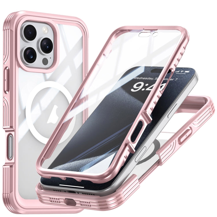 RedPepper Tempered Glass MagSafe Phone Case, For iPhone 16 Pro Max, For iPhone 16 Pro