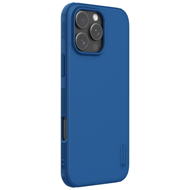 NILLKIN Frosted Shield Pro Magnetic Magsafe Phone Case, For iPhone 16 Pro Max, For iPhone 16 Pro