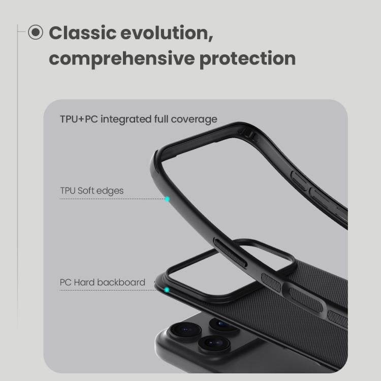 NILLKIN Frosted Shield Pro Magnetic Magsafe Phone Case, For iPhone 17 Pro Max, For iPhone 17 Pro, For iPhone 17, For iPhone Air, For iPhone 16e, For iPhone 16 Plus, For iPhone 16