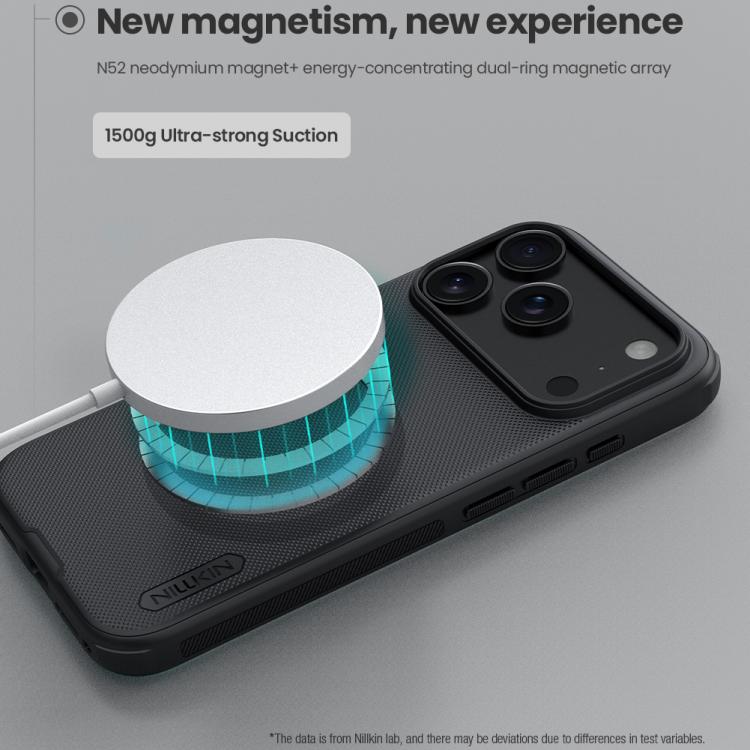 NILLKIN Frosted Shield Pro Magnetic Magsafe Phone Case, For iPhone 17 Pro Max, For iPhone 17 Pro, For iPhone 17, For iPhone Air, For iPhone 16e, For iPhone 16 Plus, For iPhone 16