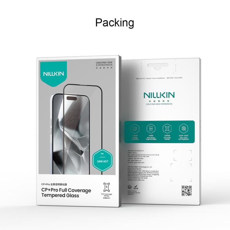 NILLKIN CP+Pro 9H Explosion-proof Tempered Glass Film, For Samsung Galaxy A17 5G, For Samsung Galaxy A36 5G / A56 5G, For Samsung Galaxy A26 5G, For Samsung Galaxy A16 5G