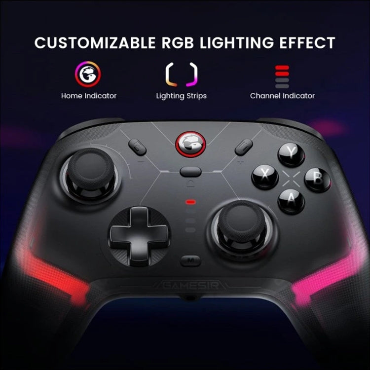 GameSir Cyclone 2 Bluetooth Wireless Game Controller, With Charging Base, Without Charging Base