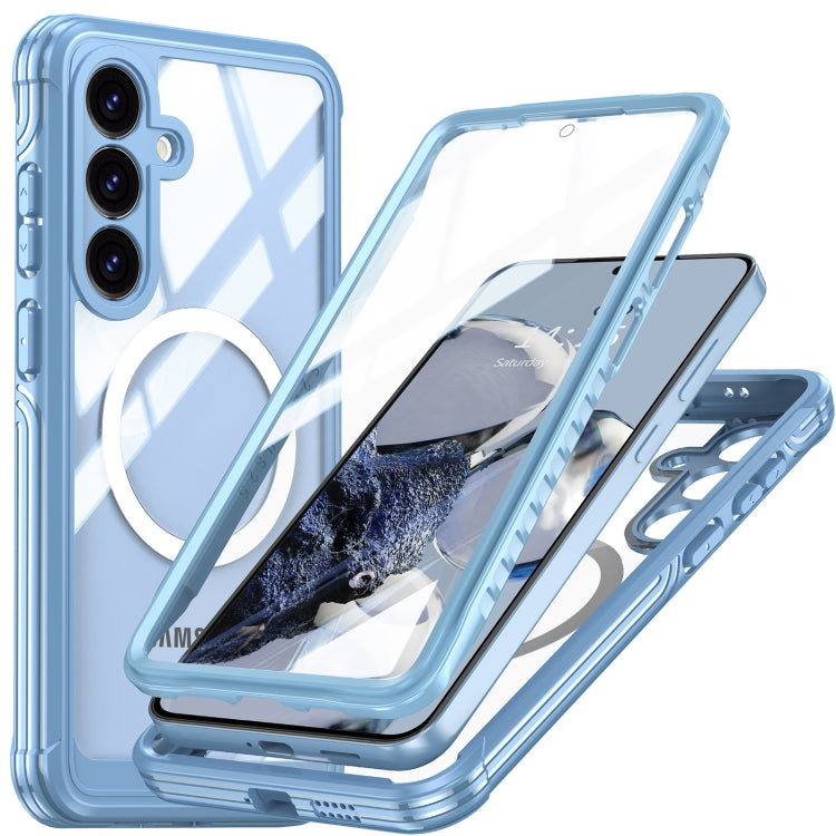 RedPepper Tempered Glass MagSafe Phone Case, For Samsung Galaxy S25 FE 5G, For Samsung Galaxy S25 Edge 5G, For Samsung Galaxy S25 5G, For Samsung Galaxy S25+ 5G, For Samsung Galaxy S25 Ultra 5G