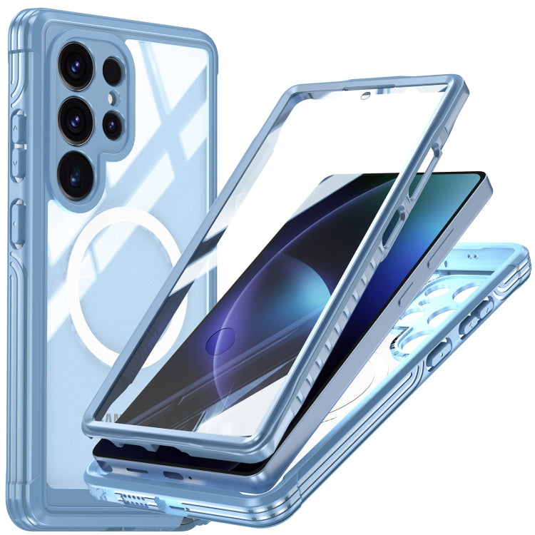 RedPepper Tempered Glass MagSafe Phone Case, For Samsung Galaxy S25 FE 5G, For Samsung Galaxy S25 Edge 5G, For Samsung Galaxy S25 5G, For Samsung Galaxy S25+ 5G, For Samsung Galaxy S25 Ultra 5G