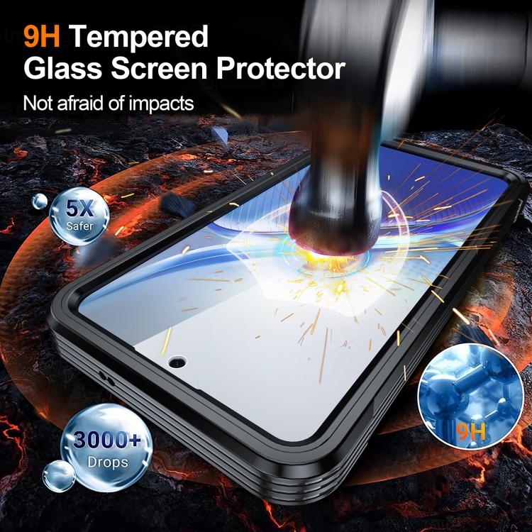RedPepper Tempered Glass MagSafe Phone Case, For Samsung Galaxy S25 FE 5G, For Samsung Galaxy S25 Edge 5G, For Samsung Galaxy S25 5G, For Samsung Galaxy S25+ 5G, For Samsung Galaxy S25 Ultra 5G