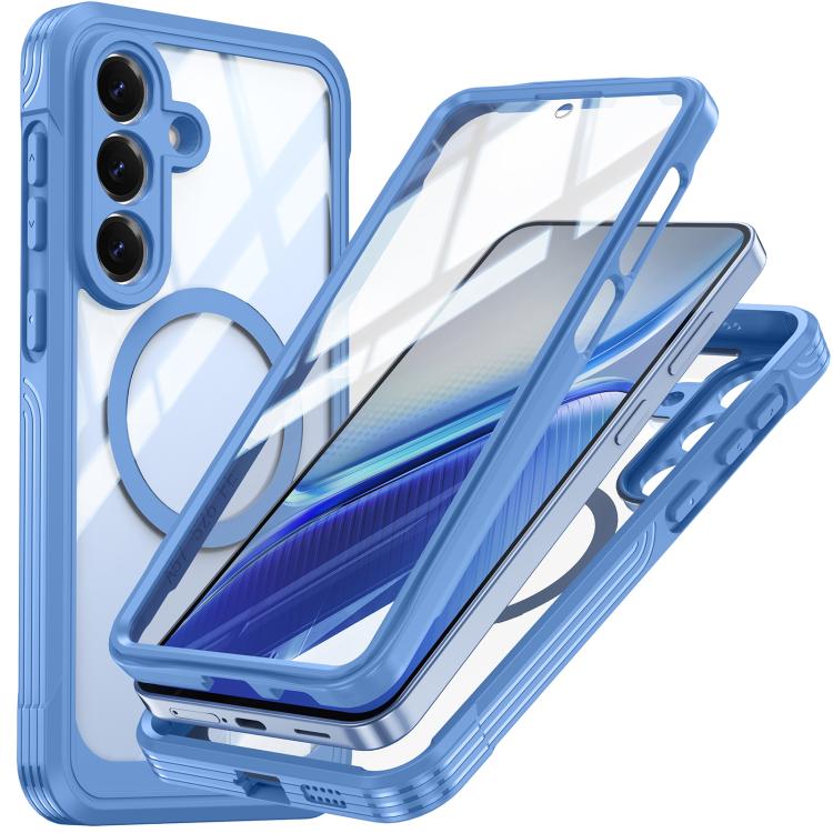RedPepper Tempered Glass MagSafe Phone Case, For Samsung Galaxy S25 FE 5G, For Samsung Galaxy S25 Edge 5G, For Samsung Galaxy S25 5G, For Samsung Galaxy S25+ 5G, For Samsung Galaxy S25 Ultra 5G