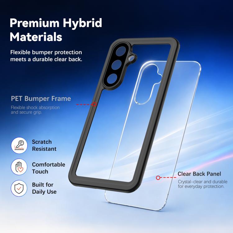 RedPepper Shockproof IP68 Waterproof PC Hybrid TPU Phone Case, For Samsung Galaxy S26+ 5G, For Samsung Galaxy S26 Ultra 5G, For Samsung Galaxy S26 5G, For Samsung Galaxy S25 FE 5G, For Samsung Galaxy S24 FE 5G