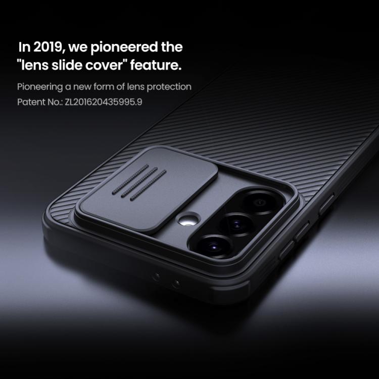 NILLKIN Black Mirror Pro Series Camshield PC Phone Case, For Samsung Galaxy A56 5G, For Samsung Galaxy A36 5G