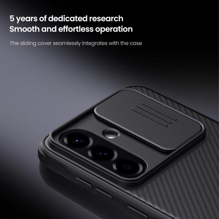 NILLKIN Black Mirror Pro Series Camshield PC Phone Case, For Samsung Galaxy A56 5G, For Samsung Galaxy A36 5G