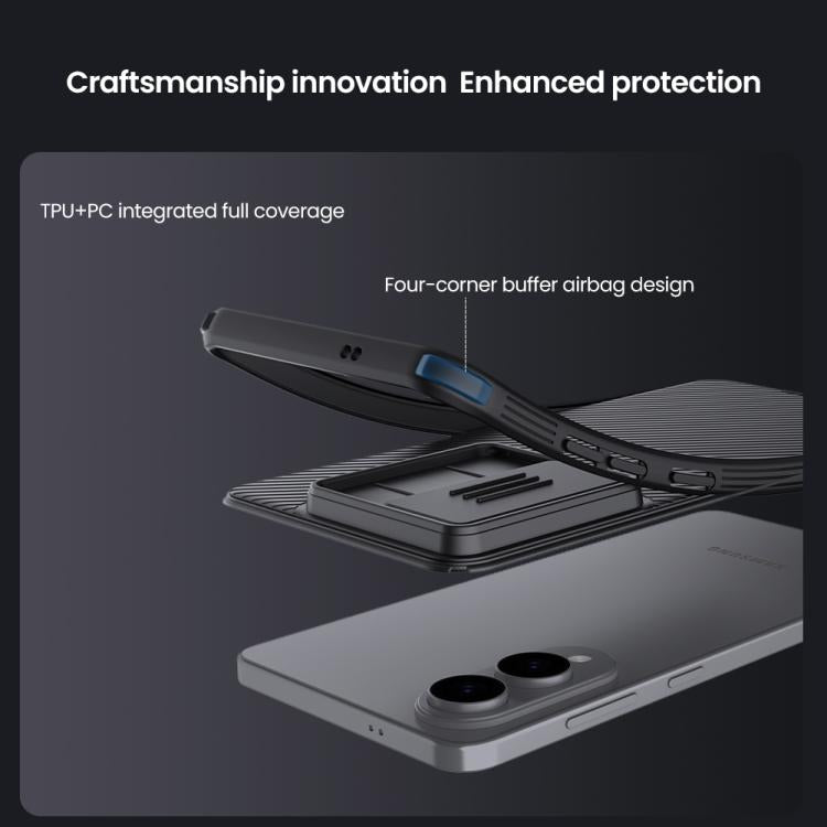 NILLKIN CamShield Pro Magnetic PC Phone Case, For Samsung Galaxy S25 FE 5G, For Samsung Galaxy S25 Edge 5G, For Samsung Galaxy S25 5G, For Samsung Galaxy S25+ 5G, For Samsung Galaxy S25 Ultra 5G