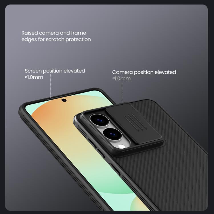 NILLKIN CamShield Pro Magnetic PC Phone Case, For Samsung Galaxy S25 FE 5G, For Samsung Galaxy S25 Edge 5G, For Samsung Galaxy S25 5G, For Samsung Galaxy S25+ 5G, For Samsung Galaxy S25 Ultra 5G