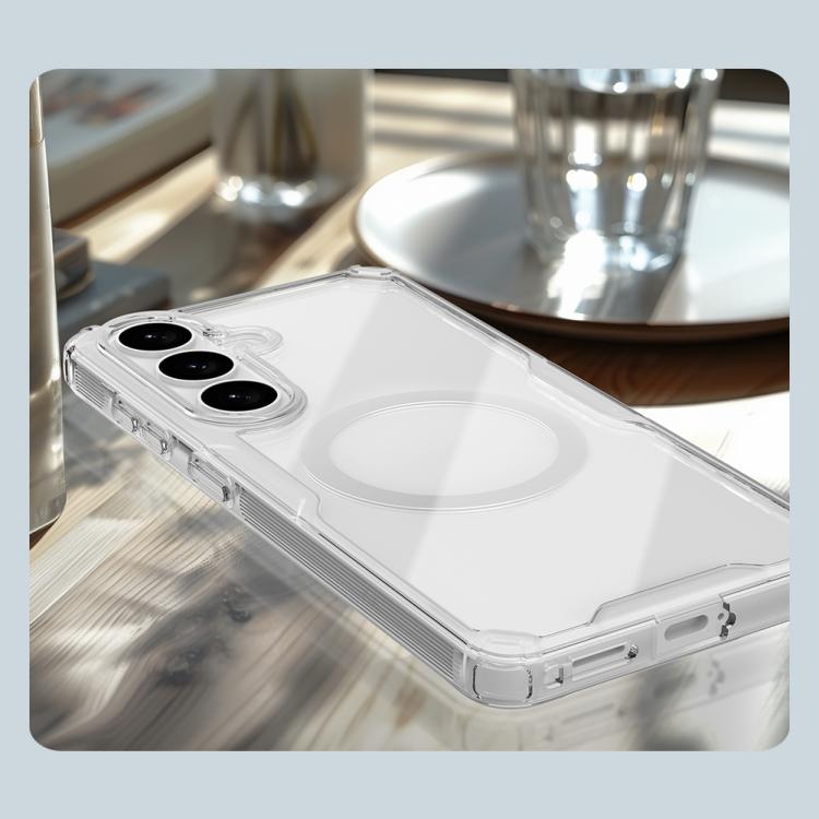 NILLKIN Ultra Clear Magsafe PC + TPU Phone Case, For Samsung Galaxy S25 5G, For Samsung Galaxy S25+ 5G, For Samsung Galaxy S25 Ultra 5G