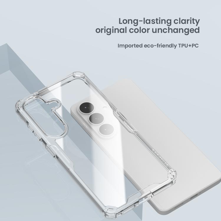 NILLKIN PC + TPU Phone Case, For Samsung Galaxy S25 5G, For Samsung Galaxy S25+ 5G, For Samsung Galaxy S25 Ultra 5G