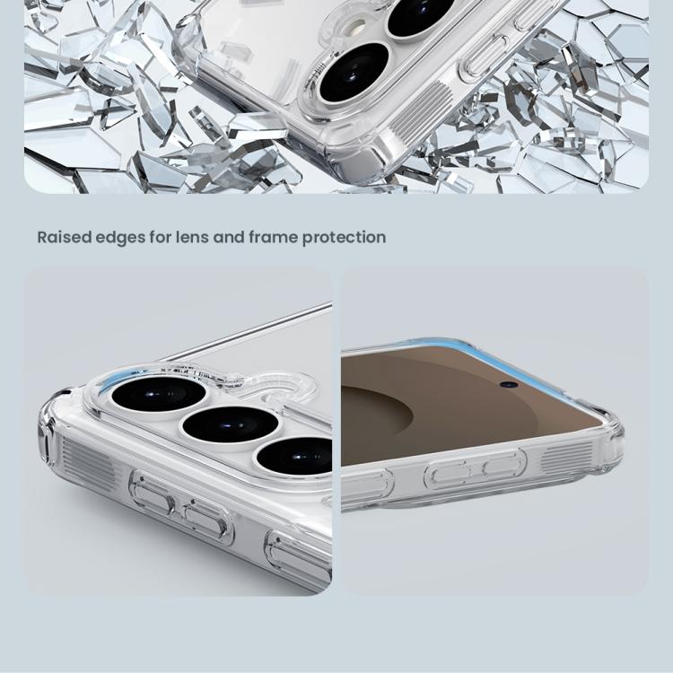 NILLKIN PC + TPU Phone Case, For Samsung Galaxy S25 5G, For Samsung Galaxy S25+ 5G, For Samsung Galaxy S25 Ultra 5G