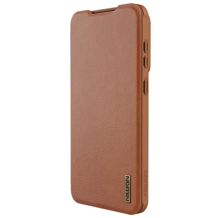 NILLKIN QIN Series Pro Sliding Camera Cover Design Leather Phone Case, For Samsung Galaxy S25 Edge 5G, For Samsung Galaxy S25 5G, For Samsung Galaxy S25+ 5G, For Samsung Galaxy S25 Ultra 5G
