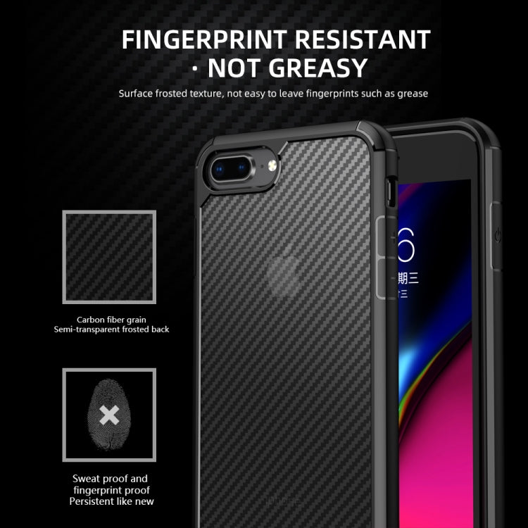 iPAKY Pioneer Series Carbon Fiber Texture Shockproof TPU + PC Case, For iPhone SE 2022 / SE 2020 / 8 / 7, For iPhone 8 Plus / 7 Plus, For iPhone 11, For iPhone 11 Pro, For iPhone 11 Pro Max, For iPhone 12 mini, For iPhone 12 / 12 Pro                   ...