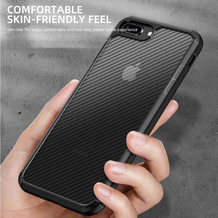 iPAKY Pioneer Series Carbon Fiber Texture Shockproof TPU + PC Case, For iPhone SE 2022 / SE 2020 / 8 / 7, For iPhone 8 Plus / 7 Plus, For iPhone 11, For iPhone 11 Pro, For iPhone 11 Pro Max, For iPhone 12 mini, For iPhone 12 / 12 Pro                   ...