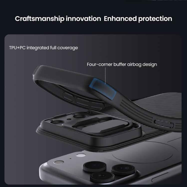 NILLKIN CamShield Pro Magnetic PC Phone Case, For iPhone 17 Pro Max, For iPhone 17 Pro, For iPhone 17, For iPhone Air, For iPhone 16e