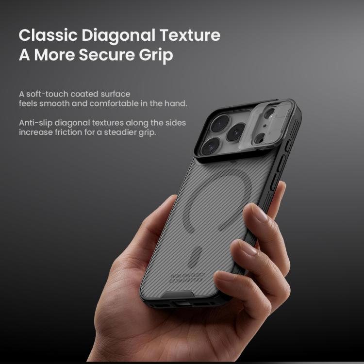 NILLKIN CamShield Pro Magnetic PC Phone Case, For iPhone 17 Pro Max, For iPhone 17 Pro, For iPhone 17, For iPhone Air, For iPhone 16e
