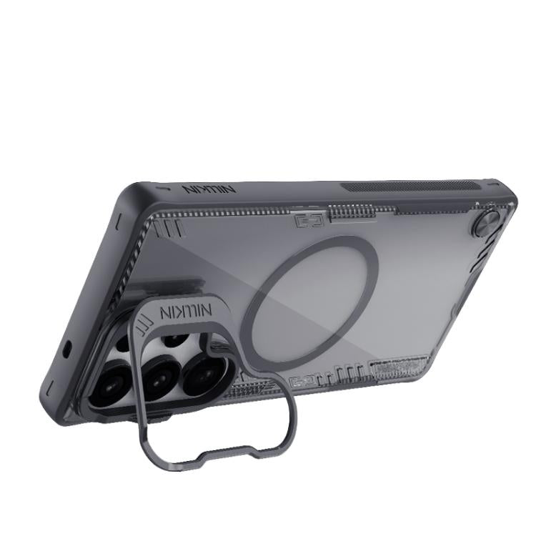 NILLKIN Ice Air Prop Series MagSafe Magnetic Frame Version Phone Case, For Samsung Galaxy S25 Ultra 5G