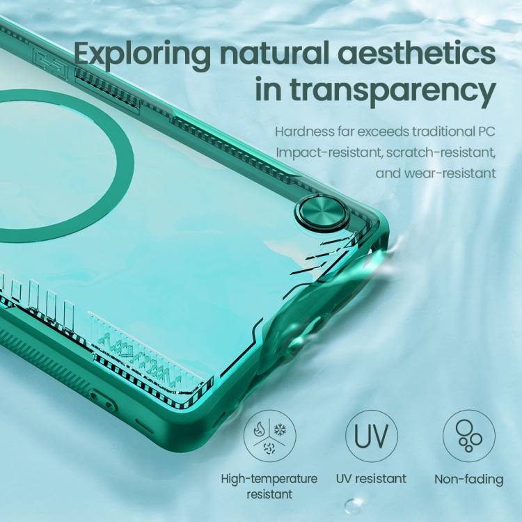 NILLKIN Ice Air Prop Series MagSafe Magnetic Frame Version Phone Case, For Samsung Galaxy S25 Ultra 5G