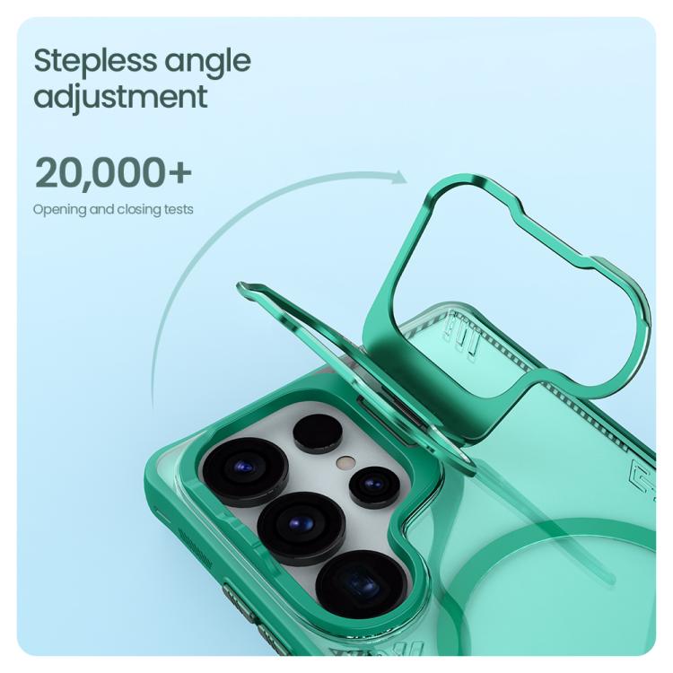 NILLKIN Ice Air Prop Series MagSafe Magnetic Frame Version Phone Case, For Samsung Galaxy S25 Ultra 5G