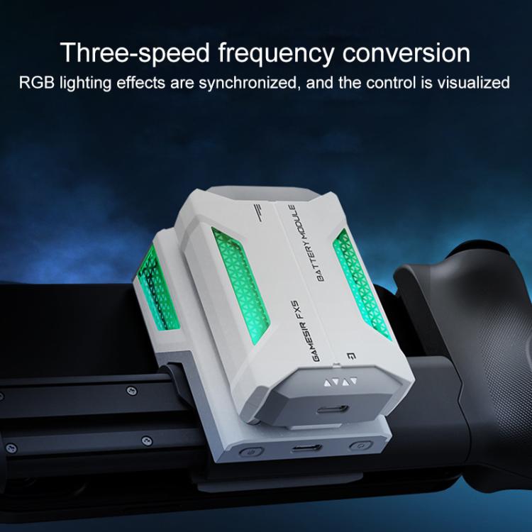 GameSir X5 Lite Game Controller FX5 Ice Crystal Semiconductor Game Controller Radiator, Battery Version