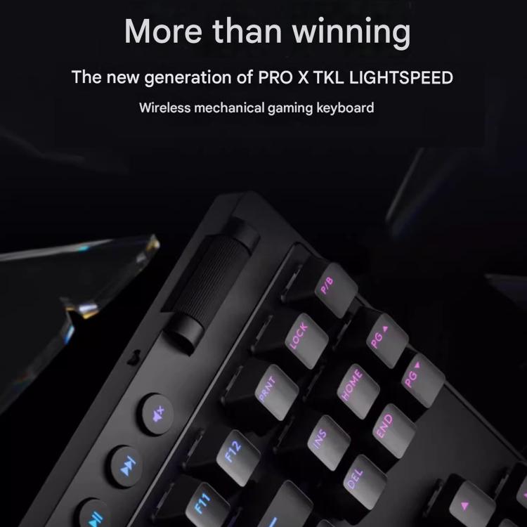 Logitech G PRO X TKL Wireless Gaming Keyboard, GX-L Mechanical Switches