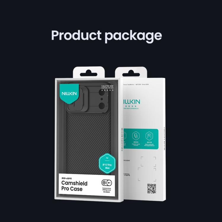 NILLKIN CamShield Pro PC Phone Case, For iPhone 17 Pro Max, For iPhone 16 Pro