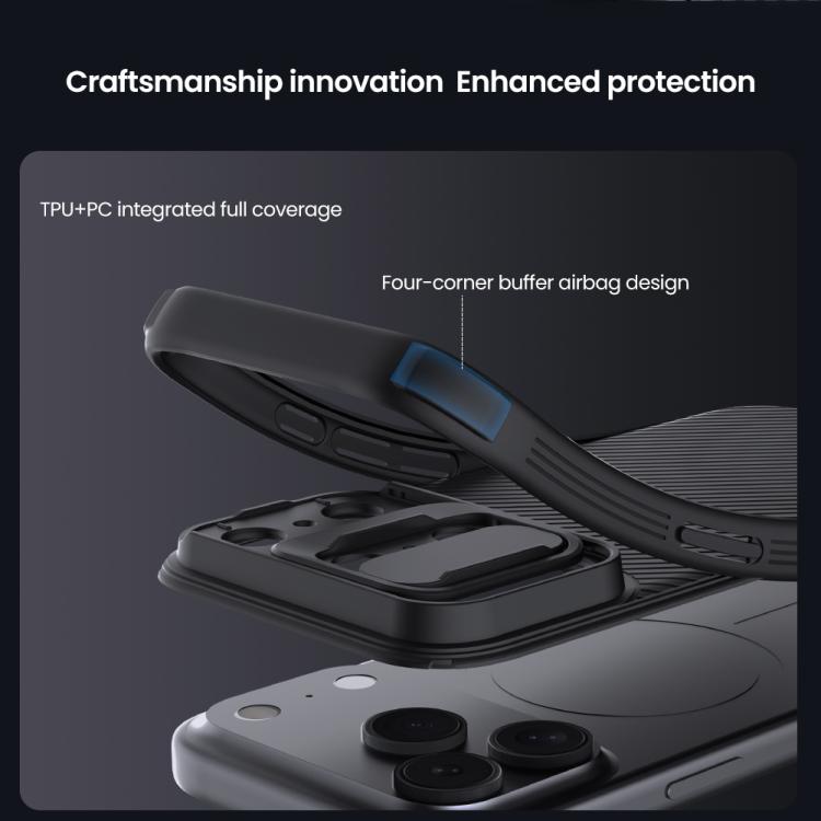 NILLKIN CamShield Pro PC Phone Case, For iPhone 17 Pro Max, For iPhone 16 Pro