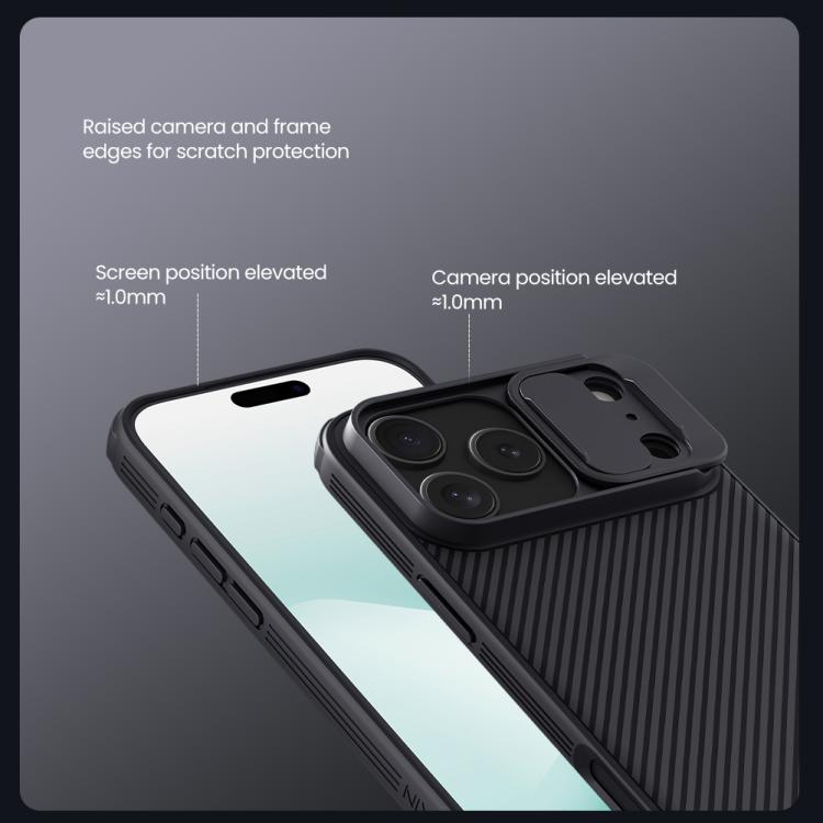 NILLKIN CamShield Pro PC Phone Case, For iPhone 17 Pro Max, For iPhone 16 Pro