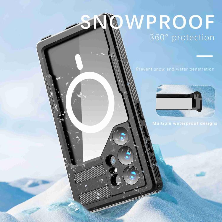 RedPepper IP68 Waterproof Triple-proof MagSafe Phone Case, For Samsung Galaxy S24 Ultra 5G, For Samsung Galaxy S24+ 5G, For Samsung Galaxy S24 5G